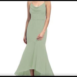 Sage Green Bridesmaid Dress - Petite